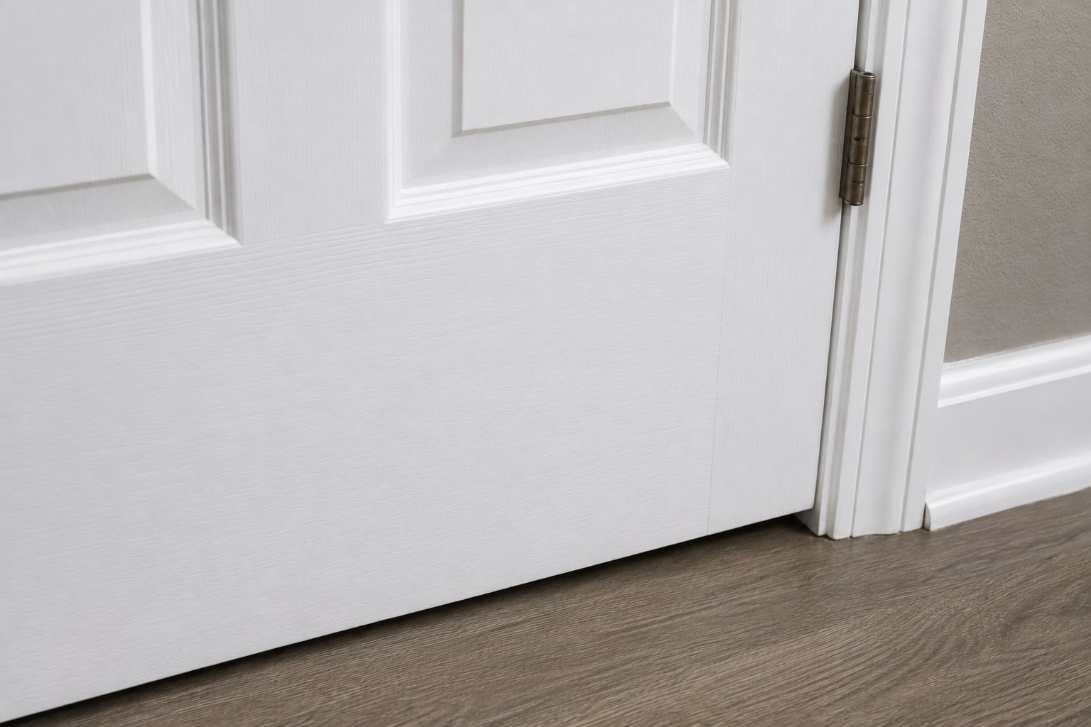 Door after professional repair