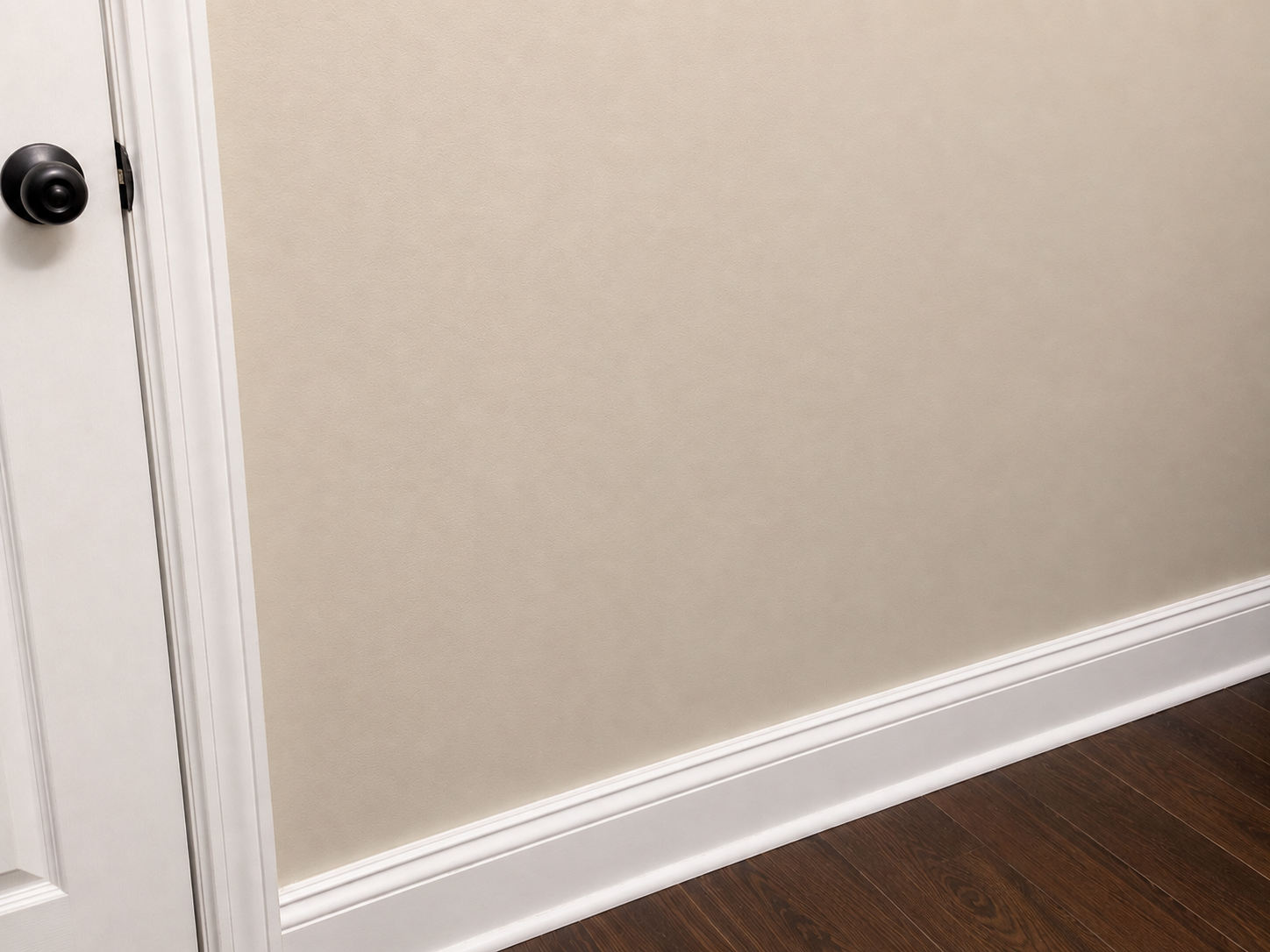Wall after paint touch-up