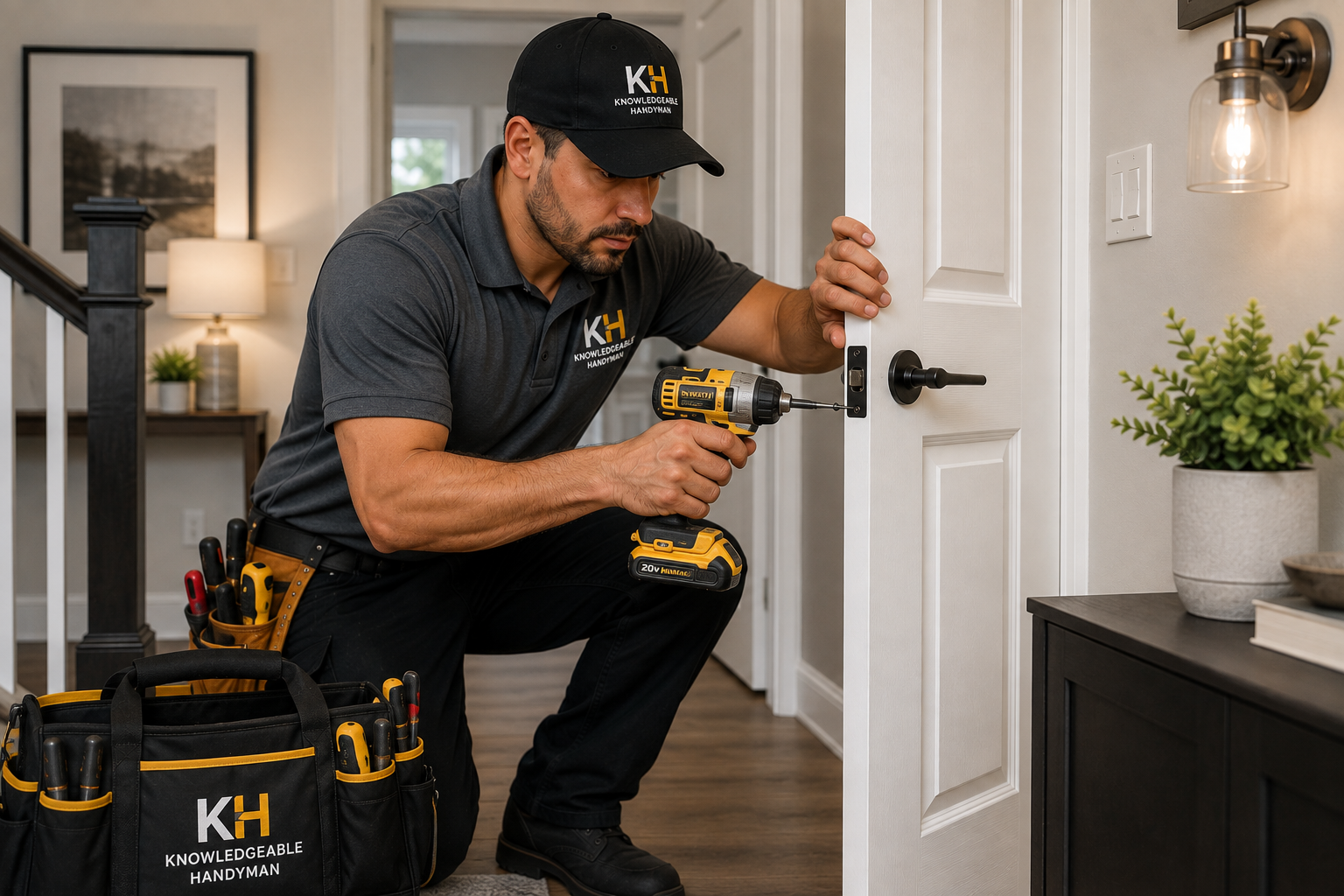 Door window and fixture handyman services