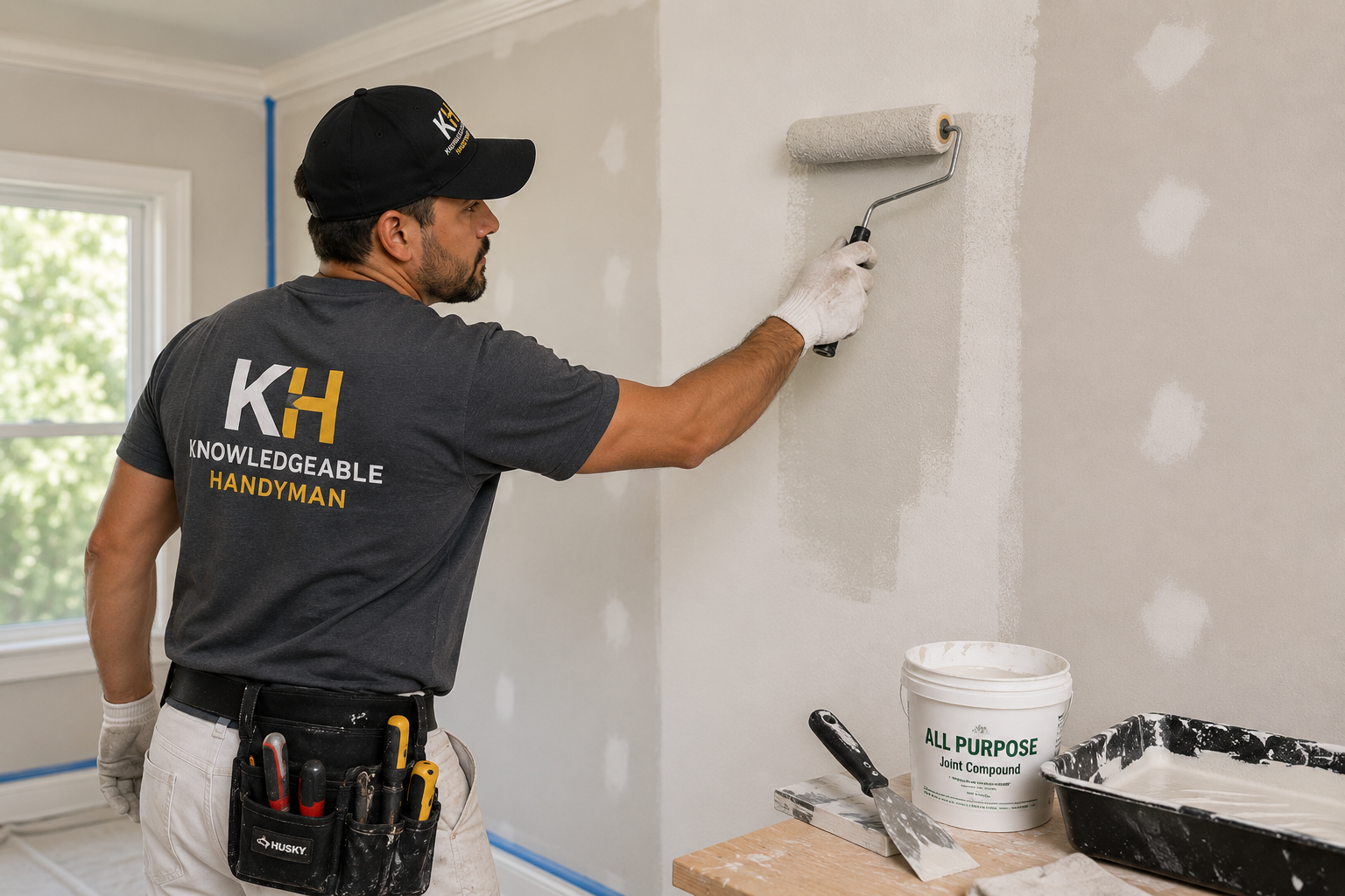 Professional painting and drywall repair
